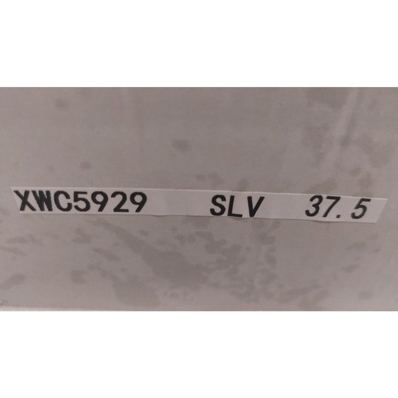 Lala Ikai Silver Strappy Open Toe Rhinestone Block Heels Party Shoe Sz 7.5 NIB - Picture 11 of 12